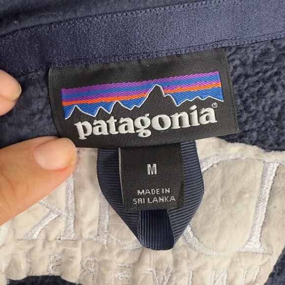 Patagonia Better Sweater 1/4-zip blue Fleece pullover - Picture 6 of 10